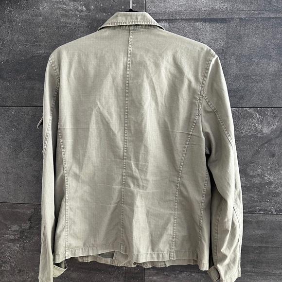 JCrew Military Cotton Jacket Size L - Picture 7 of 8